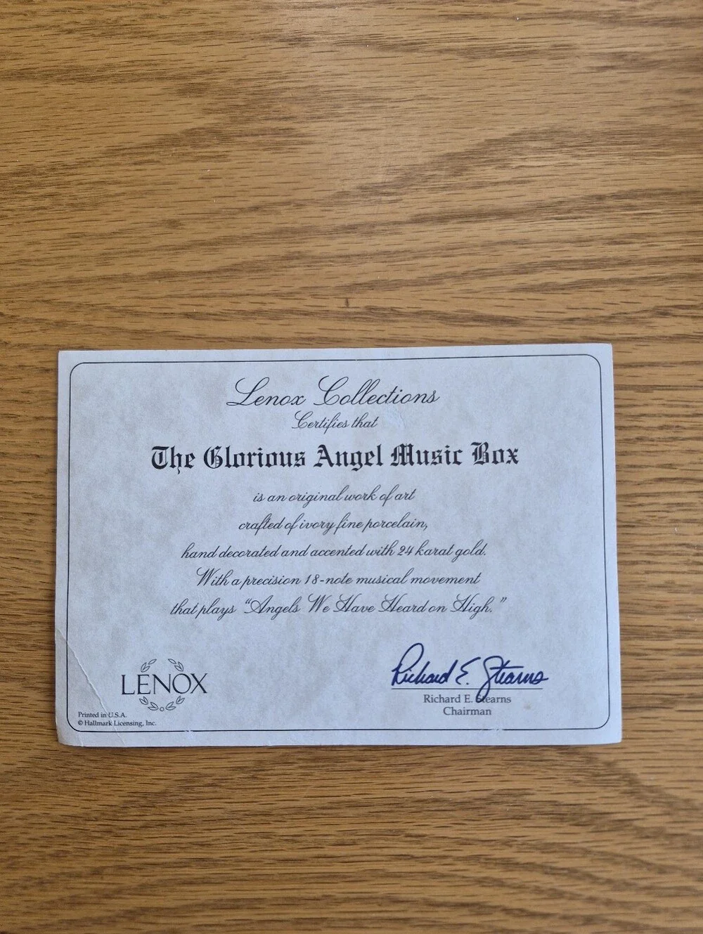 Lenox Music Box Christmas Decor 